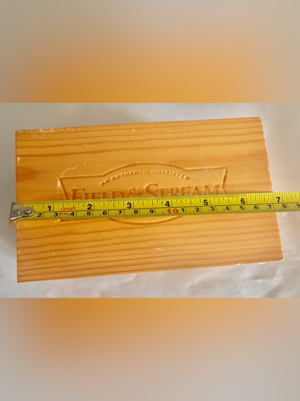 Field & Stream Rustic Wooden Storage Box - Picture 8 of 10
